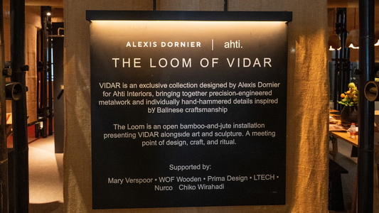 Ahti Interiors at Indonesia Design Week 2026: The First Week of The Loom of VIDAR