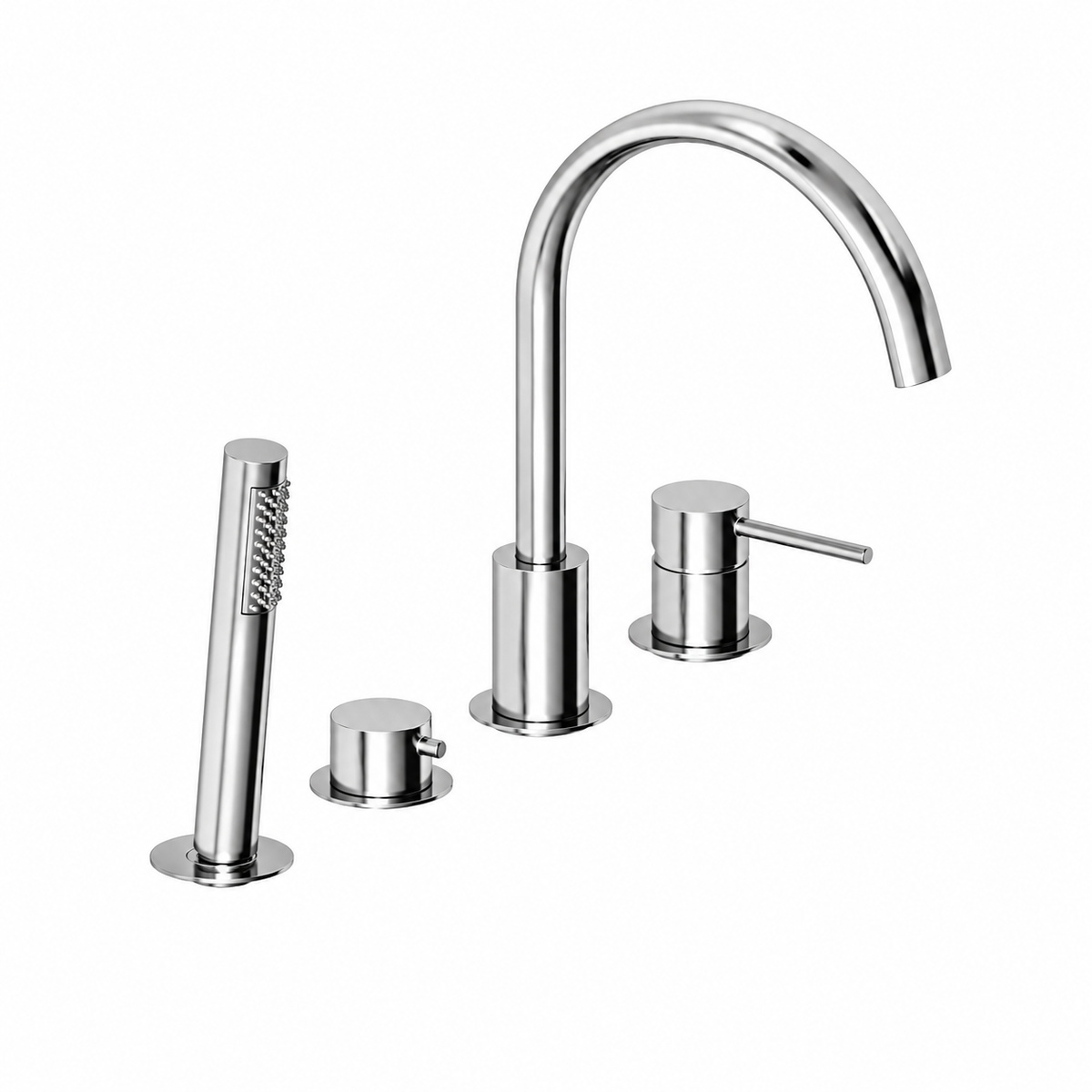 Baldr Deck Mounted Bath Tap