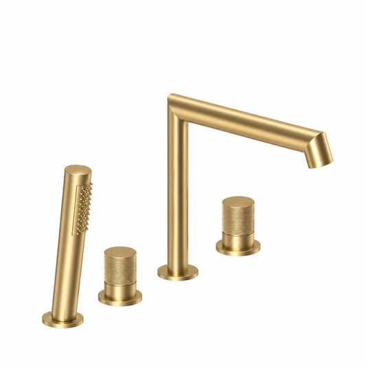 Mani Deck Mounted Bath Tap