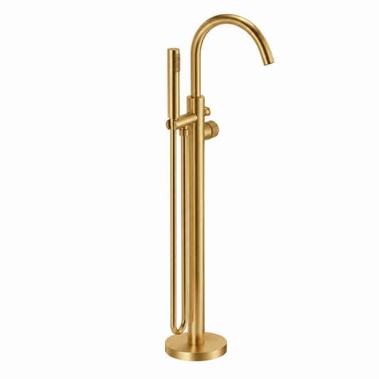 Mani Freestanding Bath Filler and Shower